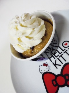 プレーンマフィン 豆乳ホイップ