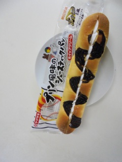 プリン風味のシュースティックパン ホイップクリーム