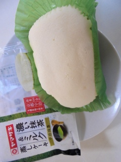 濃い抹茶&ミルク蒸しケーキ 宇治抹茶