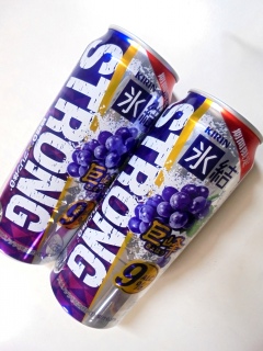 氷結 ストロング 巨峰